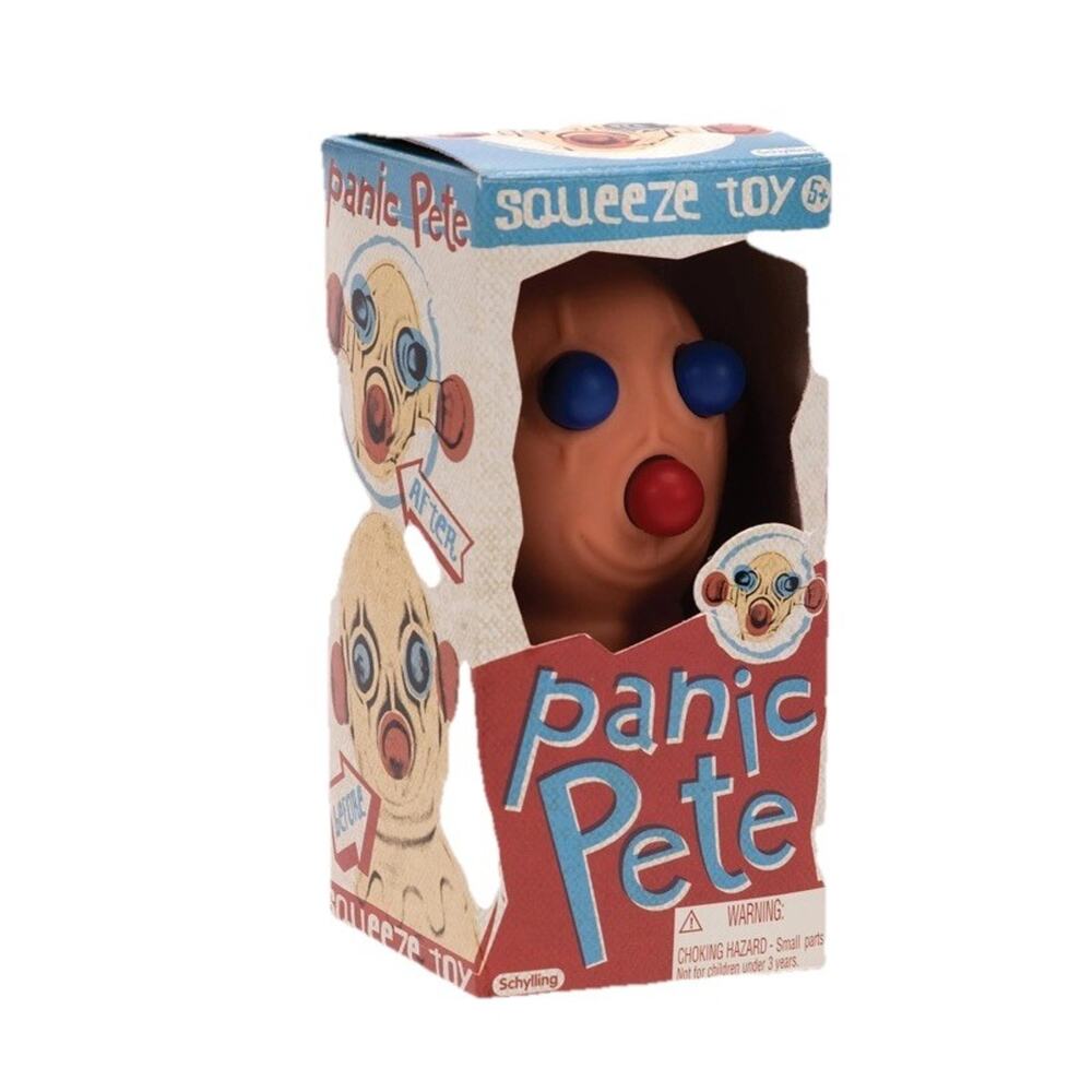 🔥Schylling Panic Pete 5" Squeeze Toy BNWT🔥